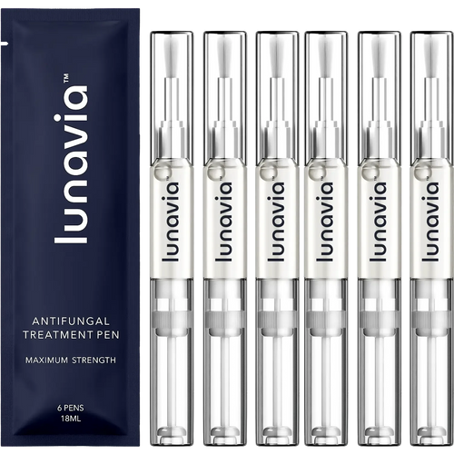 Lunavia Antifungal Pen – Cures Most Athlete’s Foot, Jock Itch, and Ringworm - 25% Undecylenic Acid with added Tea Tree, Jojoba, Clove Bud Oils & Aloe - 3-Pack Twist Pen (9ML Volume)